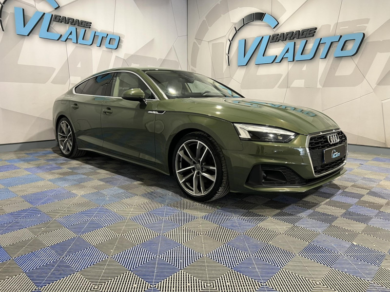 Audi A5 SPORTBACK 35 TDI 163 S tronic 7 S Line DIESEL Vert Occasion à vendre