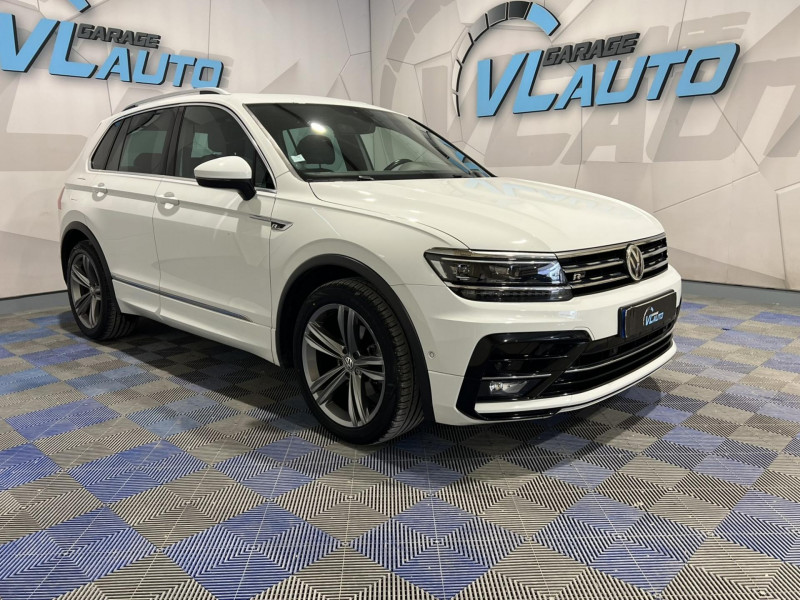 Volkswagen TIGUAN 2.0 TDI 150 DSG7 Carat Exclusive Pack Ext R Line DIESEL Blanc Occasion à vendre