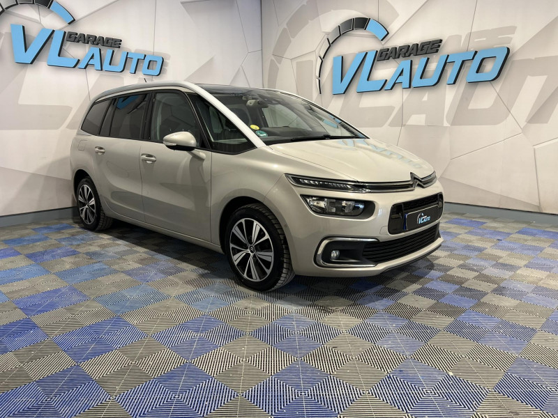 Citroen GRAND C4 SPACETOURER BlueHDi 130 S&S BVM6 Shine 7 Places DIESEL Gris Occasion à vendre