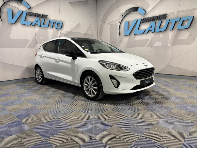 Ford FIESTA 1.5 TDCi 85 ch S&S BVM6 Titanium DIESEL Blanc Occasion à vendre