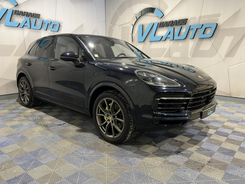 Porsche CAYENNE E-Hybrid 3.0 V6 462 ch Tiptronic BVA S Hybride BLEU Occasion à vendre