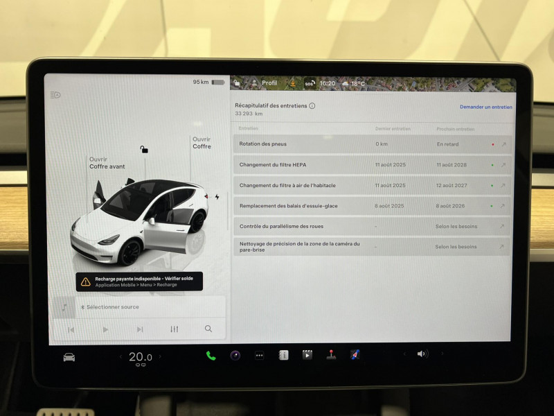 Photo 12 de l'offre de TESLA MODEL Y AWD Performance à 36990€ chez VL Auto