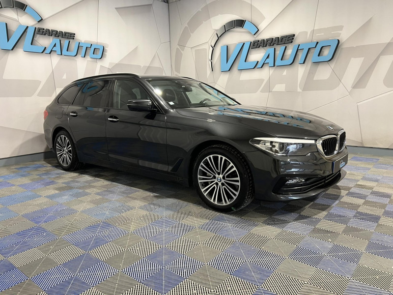 Bmw SERIE 5 TOURING 530i xDrive 252 ch BVA8 G31 Sport ESSENCE Gris Occasion à vendre