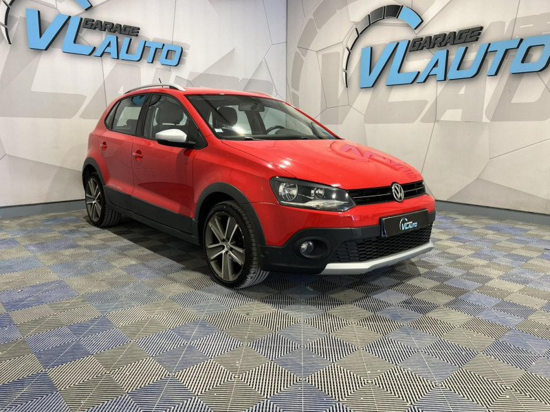 Volkswagen POLO 1.6 TDI 90 CR FAP Cross Polo DIESEL Rouge Occasion à vendre