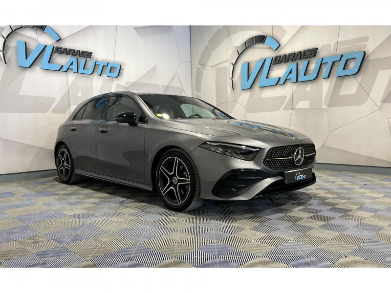 Mercedes-Benz CLASSE A 180 d 8G-DCT AMG Line DIESEL Gris Occasion à vendre