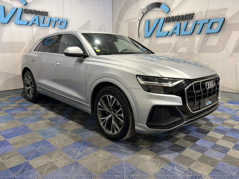 Audi Q8  50 TDI 286 Tiptronic 8 Quattro S line DIESEL Gris Occasion à vendre
