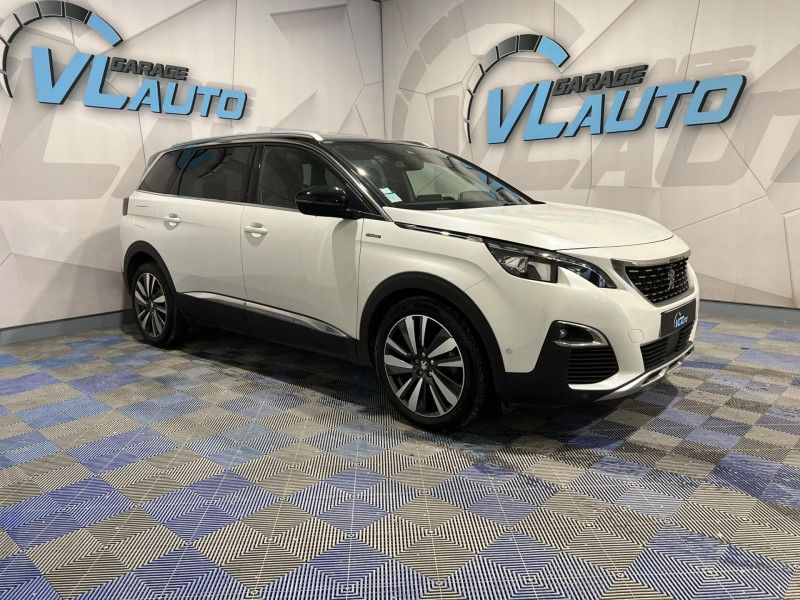 Peugeot 5008  2.0 BlueHDi 150ch S&S BVM6 GT Line 7 Places DIESEL Blanc Occasion à vendre