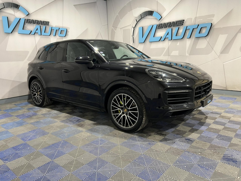 Porsche CAYENNE E-Hybrid 3.0 V6 462 ch Tiptronic BVA S Hybride Noir Occasion à vendre