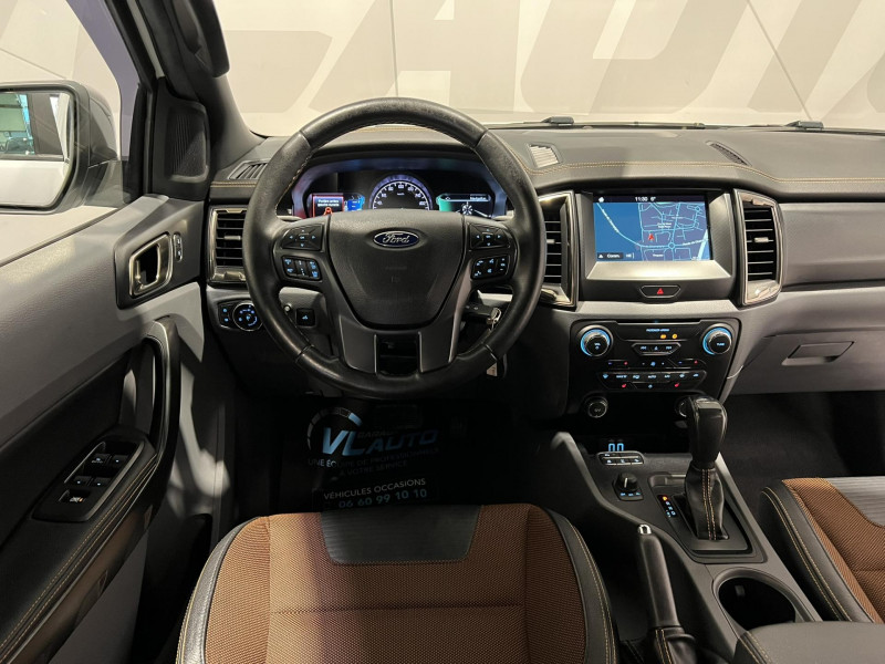Photo 23 de l'offre de FORD RANGER Double Cabine 3.2 TDCi 200 4X4 BVA6 WILDTRAK à 30990€ chez VL Auto