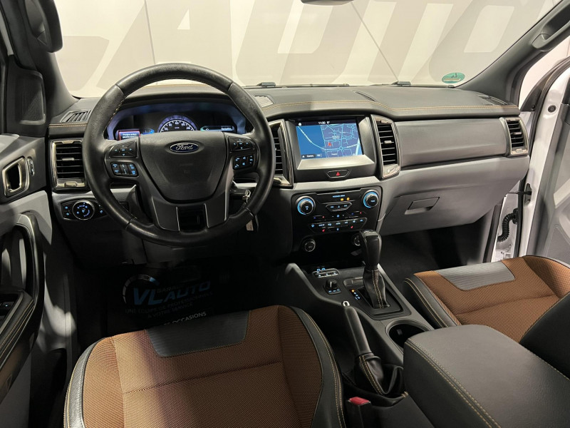 Photo 14 de l'offre de FORD RANGER Double Cabine 3.2 TDCi 200 4X4 BVA6 WILDTRAK à 30990€ chez VL Auto