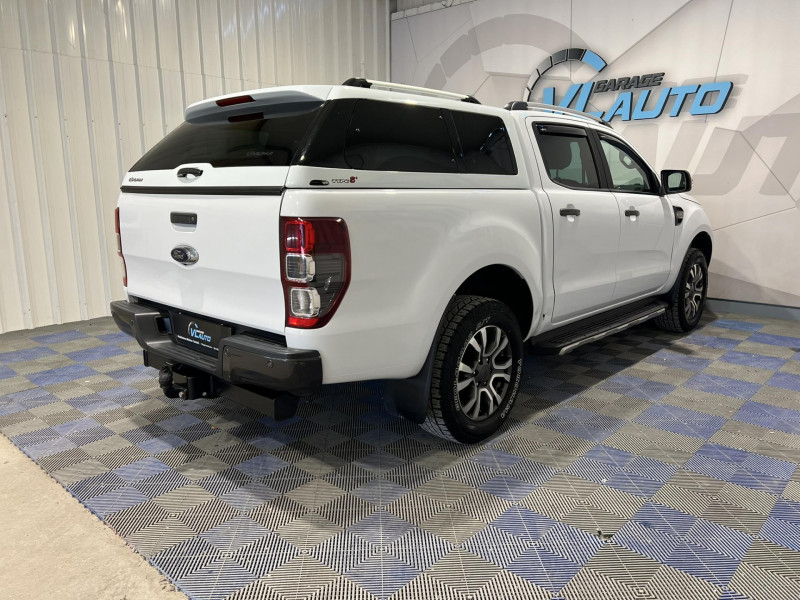 Photo 5 de l'offre de FORD RANGER Double Cabine 3.2 TDCi 200 4X4 BVA6 WILDTRAK à 30990€ chez VL Auto