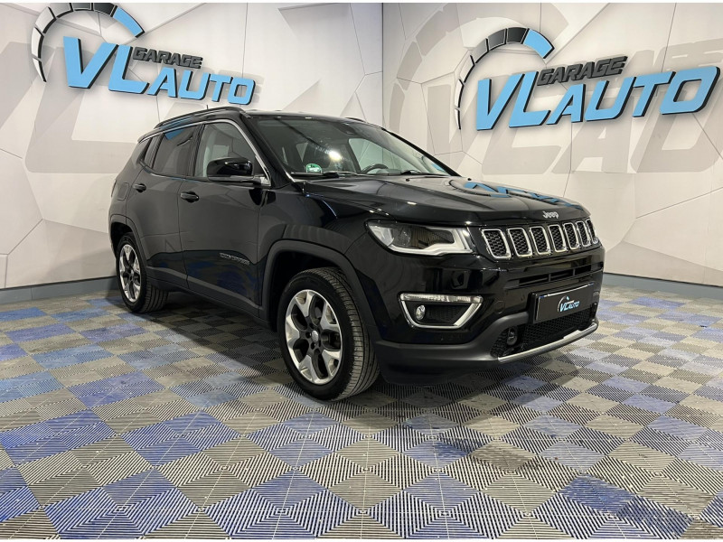 Jeep COMPASS 1.4 I MultiAir II 140 ch BVM6 Limited ESSENCE Noir Occasion à vendre