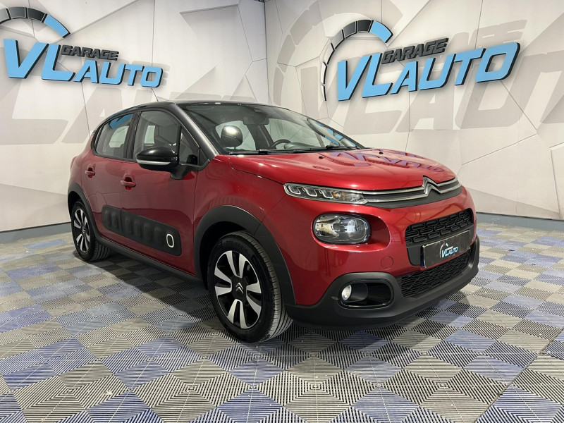 Citroen C3  BlueHDi 100 S&S BVM5 Shine DIESEL Rouge Occasion à vendre