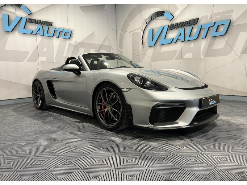 Porsche 718 Spyder 4.0i 420 ch ESSENCE Gris Occasion à vendre