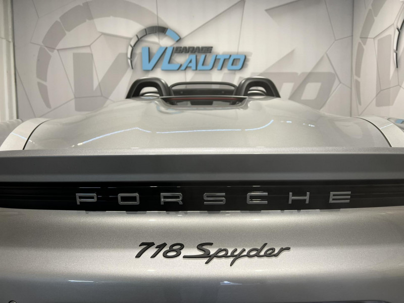 Photo 24 de l'offre de PORSCHE 718 Spyder 4.0i 420 ch à 114990€ chez VL Auto