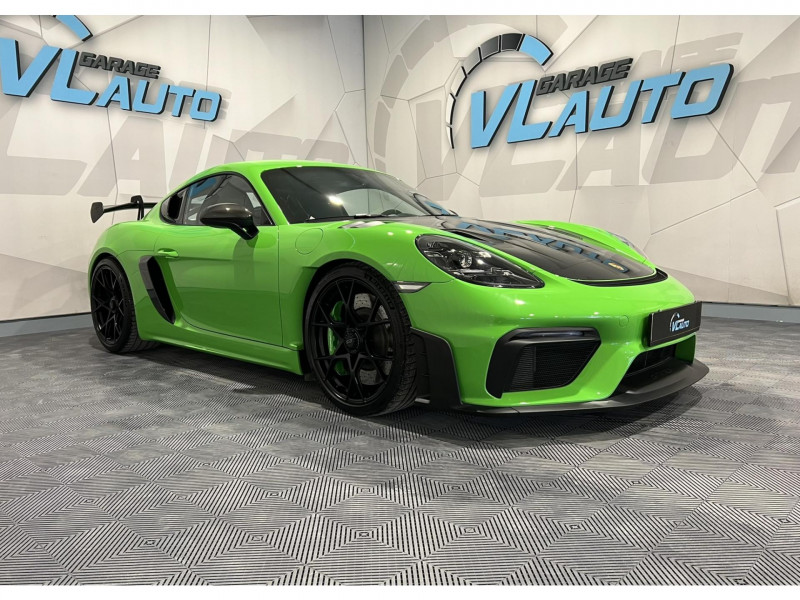 Porsche 718 CAYMAN 4.0i GT4 500 ch PDK RS 718 Cayman ESSENCE Vert Occasion à vendre
