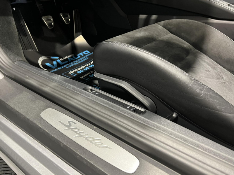 Photo 9 de l'offre de PORSCHE 718 Spyder 4.0i 420 ch à 114990€ chez VL Auto