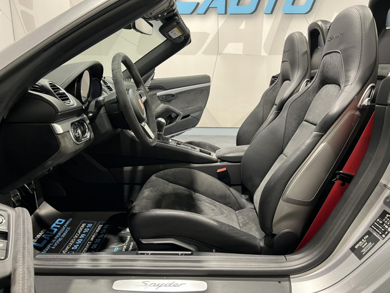 Photo 10 de l'offre de PORSCHE 718 Spyder 4.0i 420 ch à 114990€ chez VL Auto
