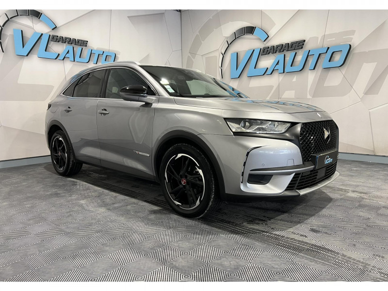Ds DS7 CROSSBACK BlueHDi 180 EAT8 Performance Line DIESEL Gris Occasion à vendre
