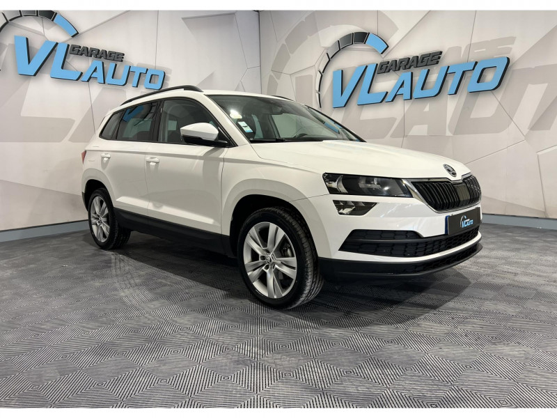 Skoda KAROQ 1.6 TDI 116 ch Business DIESEL Blanc Occasion à vendre