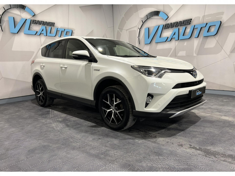 Toyota RAV 4 197ch 2WD Style Hybride Blanc Occasion à vendre