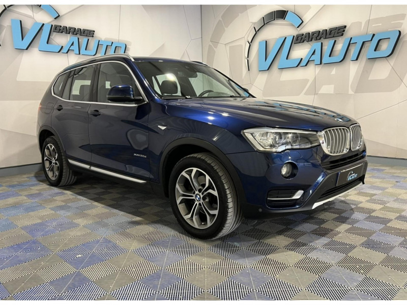 Bmw X3 xDrive20d 190ch F25 LCI xLine BVA DIESEL Bleu Occasion à vendre
