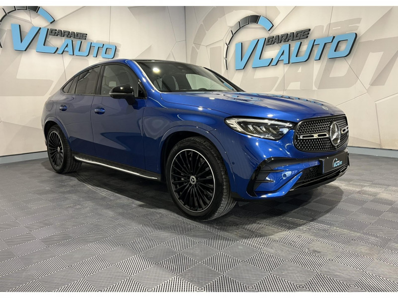 Mercedes-Benz GLC COUPE 220 d 9G-Tronic 4Matic AMG Line DIESEL Bleu Occasion à vendre