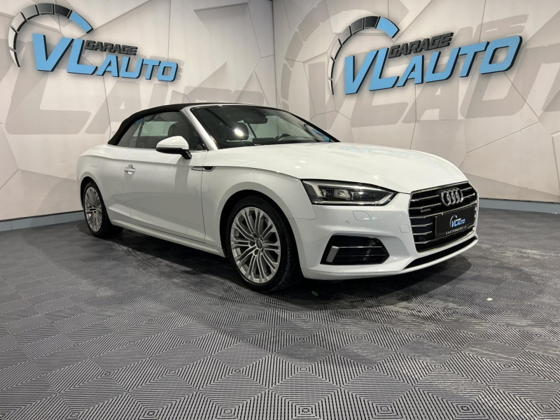 Photo 20 de l'offre de AUDI A5 Cabriolet V6 3.0 TDI 218 S tronic 7 Quattro Design à 27990€ chez VL Auto