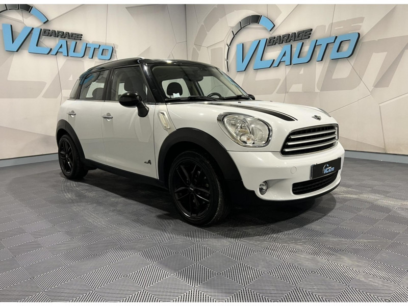 Mini COUNTRYMAN 112 ch ALL4 Cooper BVA DIESEL Blanc Occasion à vendre