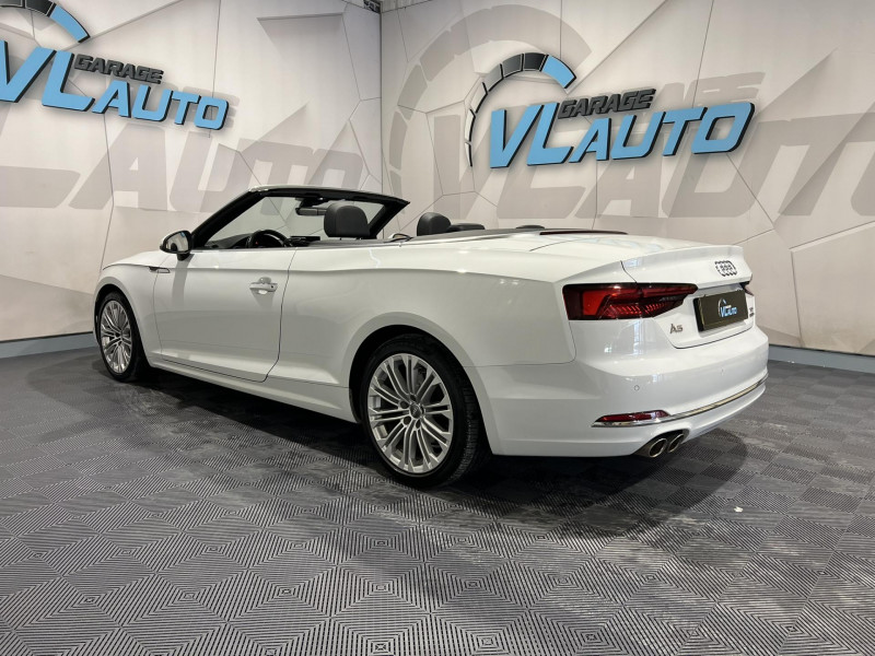 Photo 3 de l'offre de AUDI A5 Cabriolet V6 3.0 TDI 218 S tronic 7 Quattro Design à 27990€ chez VL Auto