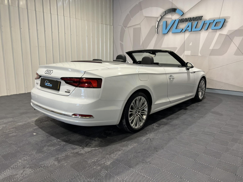 Photo 5 de l'offre de AUDI A5 Cabriolet V6 3.0 TDI 218 S tronic 7 Quattro Design à 27990€ chez VL Auto