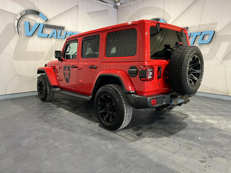 Photo 3 de l'offre de JEEP WRANGLER  Unlimited 2.0 l T 272 ch 4x4 BVA8 Sahara à 50990€ chez VL Auto