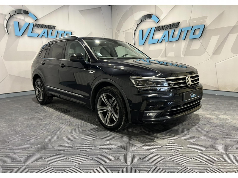 Volkswagen TIGUAN ALLSPACE 2.0 TDI 150 DSG7 Carat 7 Places DIESEL Noir Occasion à vendre