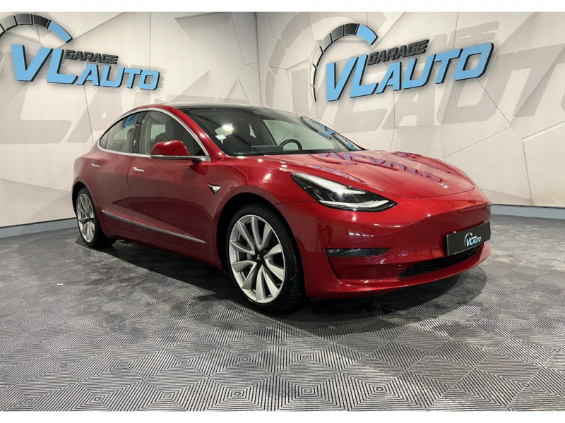 Tesla MODEL 3 Dual Motor AWD  Long-Range  ELECTRIQUE Rouge Occasion à vendre