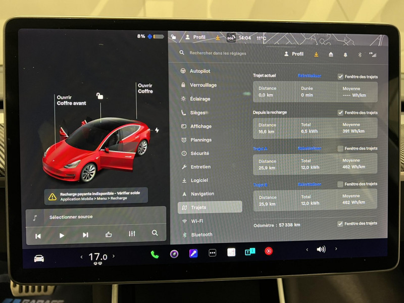 Photo 11 de l'offre de TESLA MODEL 3 Dual Motor AWD  Long-Range  à 25990€ chez VL Auto