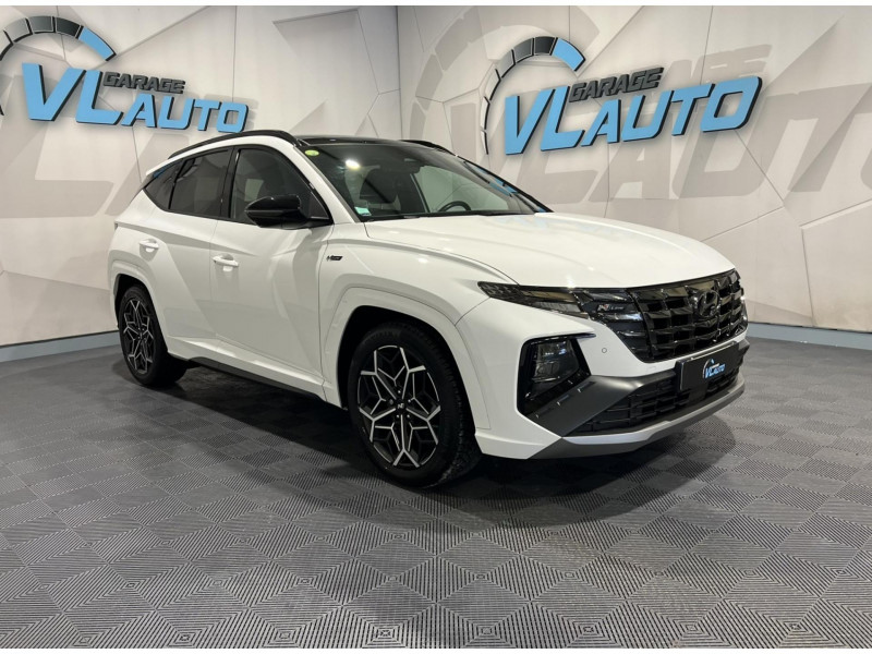 Hyundai TUCSON 1.6 CRDi 136 Hybrid 48V DCT-7 N Line Executive DIESEL Blanc Occasion à vendre