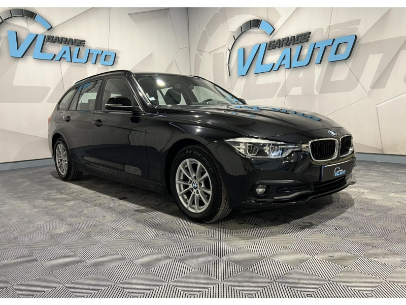 Bmw serie 3 touring 318d 150 ch F31 LCI Lounge Plus BVA DIESEL Noir Occasion à vendre
