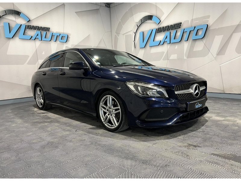 Mercedes-Benz CLA SHOOTING BRAKE 220 d 7-G DCT A Launch Edition DIESEL Bleu Occasion à vendre