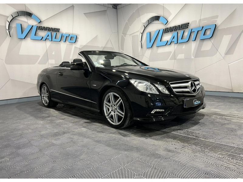 Mercedes-Benz Classe E Cabriolet 350 CDI BlueEfficiency Executive BVA DIESEL Noir Occasion à vendre