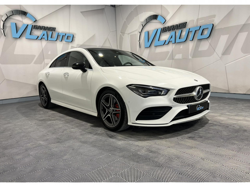 Mercedes-Benz CLA  200 d 8G-DCT AMG Line DIESEL Blanc Occasion à vendre