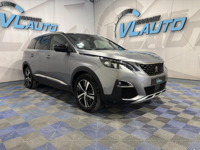 Peugeot 5008  BlueHDi 130ch S&S BVM6 GT Line 7 Places DIESEL Gris Occasion à vendre