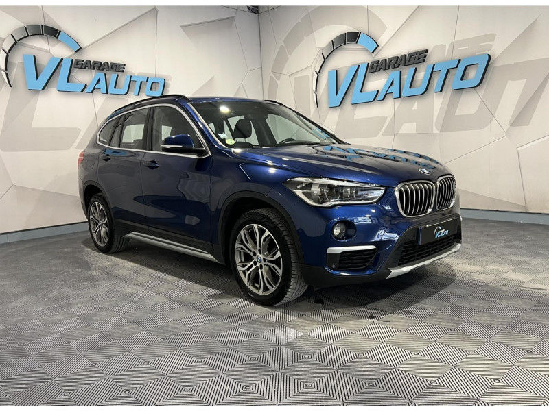 Bmw X1 sDrive 18d 150 ch BVA8 F48 xLine DIESEL Bleu Occasion à vendre