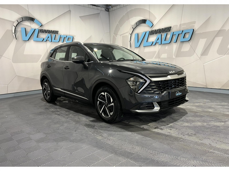 Kia SPORTAGE 1.6 T-GDi 230ch ISG Hybride BVA6 4x2 Active Hybride GRIS Occasion à vendre