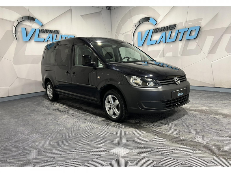 Volkswagen Caddy Maxi 1.2 TSI 105 Trendline ESSENCE Noir Occasion à vendre
