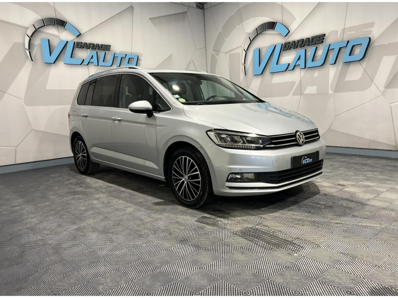 Volkswagen TOURAN 2.0 TDI 190 BMT DSG6 7pl Carat DIESEL Gris Occasion à vendre