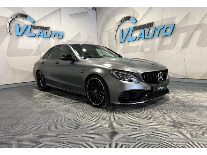 Mercedes-Benz CLASSE C  63 S Mercedes-AMG Speedshift MCT AMG ESSENCE Gris Occasion à vendre