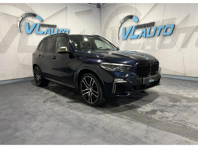 Bmw X5 M50d 400 ch BVA8 G05 M Performance DIESEL BLEU Occasion à vendre