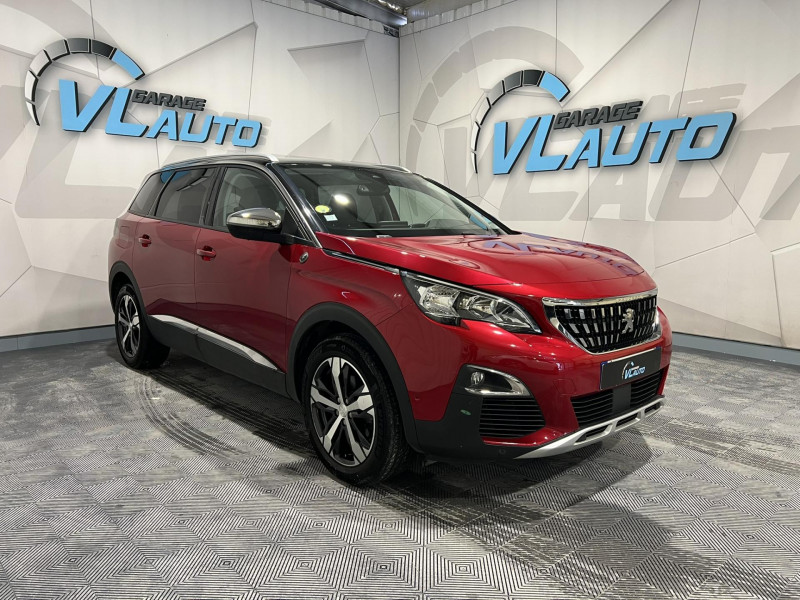 Peugeot 5008  BlueHDi 130ch S&S EAT8 7 places Crossway DIESEL ROUGE Occasion à vendre