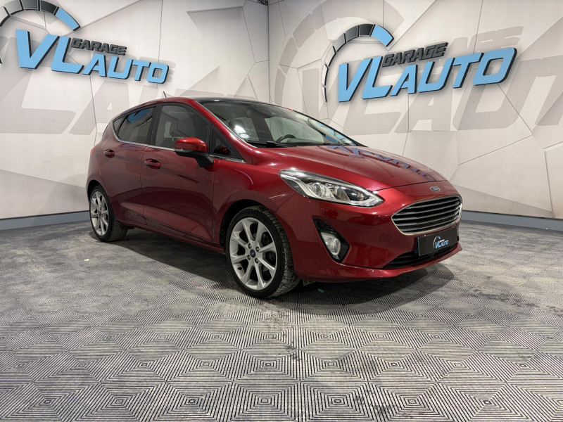 Ford FIESTA 1.0 EcoBoost 100 ch S&S BVM6 Titanium ESSENCE ROUGE Occasion à vendre