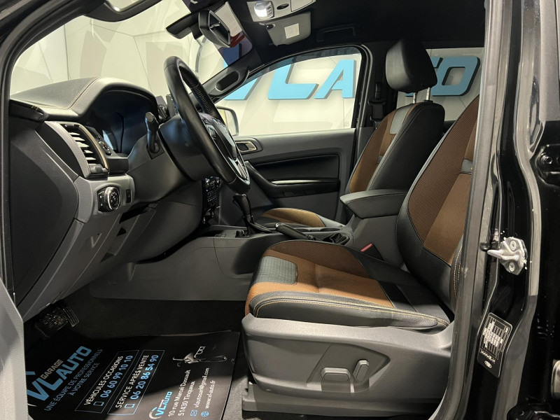 Photo 7 de l'offre de FORD RANGER DOUBLE CABINE 3.2 TDCi 200 4X4 BVA6 WILDTRAK à 28990€ chez VL Auto